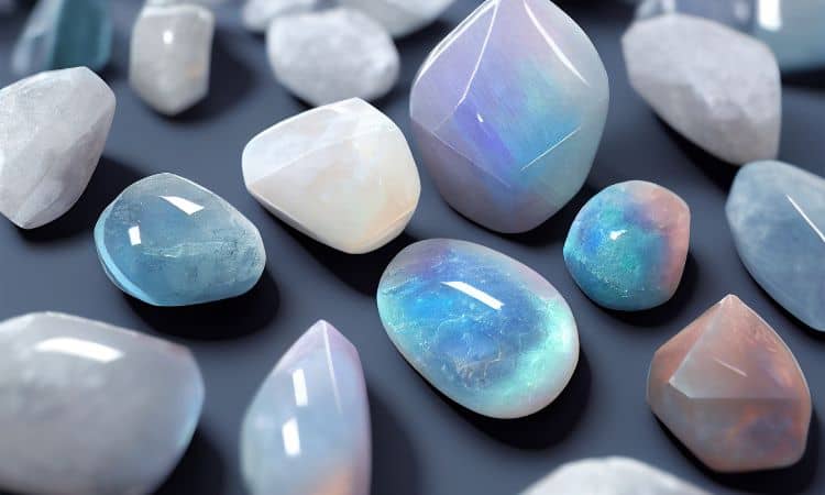 moon stone gemstone